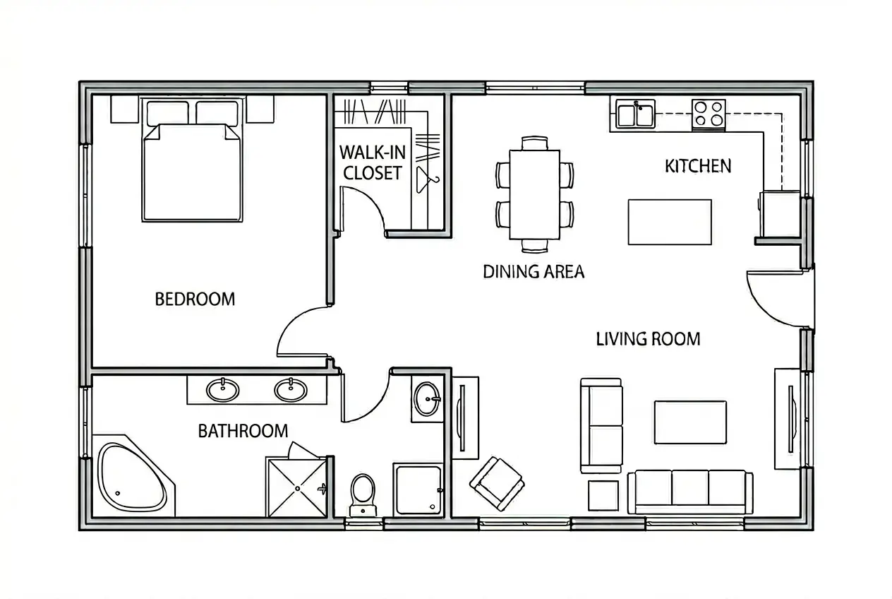 Bedroom Blueprint